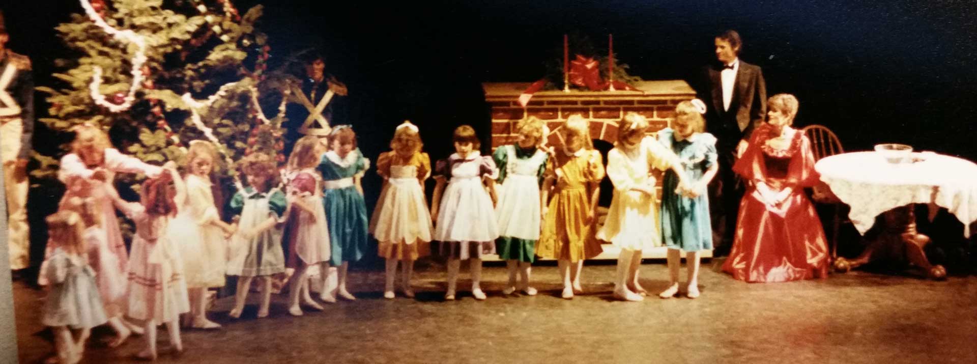 The History of the Garden City Ballet - photo from a long performace ago