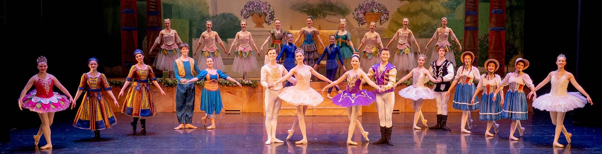 Garden City Ballet Nutcracker - performers on stage